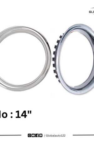 Chrome Rings for Car Wheels | Tye Rings no 14" car wheel ring